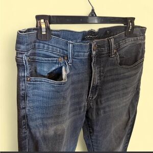 Lucky Brand Men's Slim Fit Washed Blue Jeans